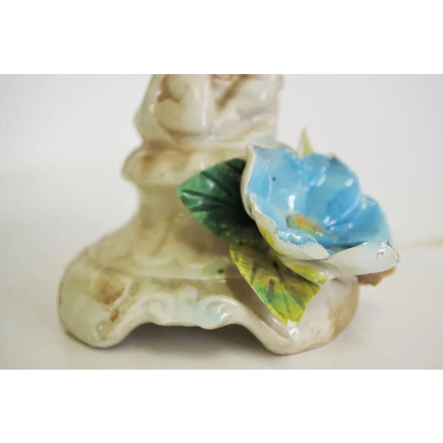 Floral Table Lamps from Abat Jour, 1950s, Set of 2 For Sale - Image 14 of 18