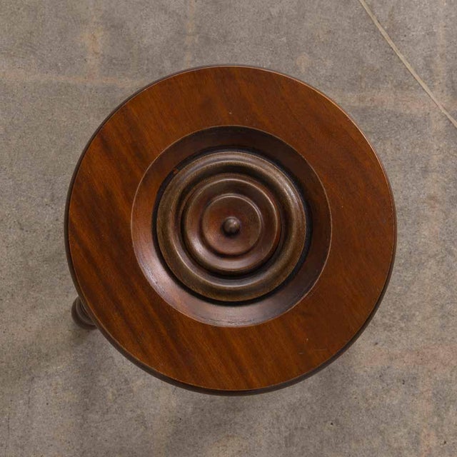 1950s French Wood Tripod Stool For Sale - Image 4 of 9