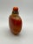 Chinese Early 20th Century Orange Glass Snuff Bottle Imitating Banded Agate Made for the Mongolian Market For Sale - Image 3 of 11