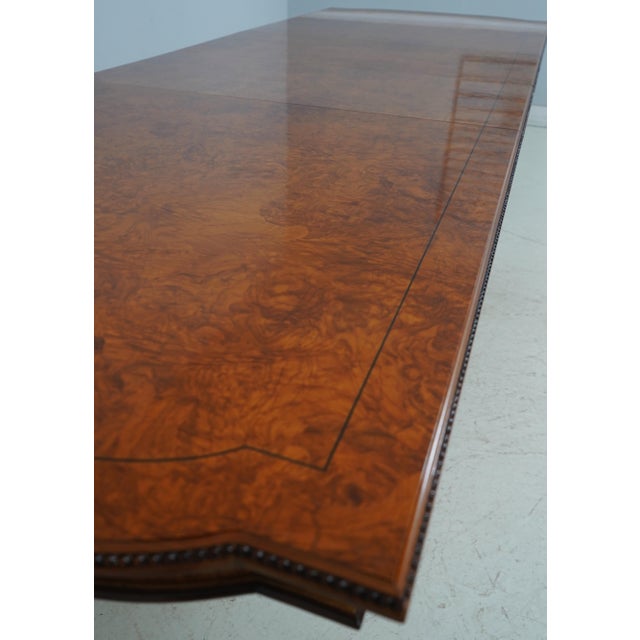 Italian Continental Style Carved Dining Room Table For Sale In Philadelphia - Image 6 of 18