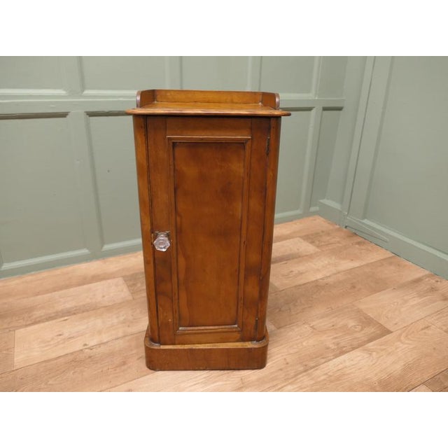 2000 - 2009 Victorian Birch Bedside Cupboard For Sale - Image 5 of 8