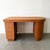 Vintage 80s Deco Postmodern Burlwood Writing Desk For Sale - Image 13 of 14