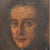 19th Century French Hand-Painted Portrait Miniature on Copper in Gilt Ribbon Frame - 6" X 4.5" For Sale - Image 4 of 9