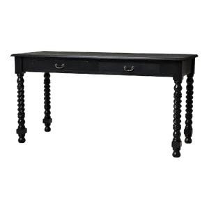 European Black Rustic Desk