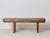 Folk Art Handcrafted Bench in Pine, Northern Sweden, Late 1700s For Sale - Image 3 of 12