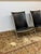 1960s Ward Bennett for Brickel Associates Leather Scissor Chairs, Pair For Sale - Image 5 of 12