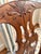 Set of 8 Antique Chippendale Chairs With Fortuny Upholstery For Sale In Washington DC - Image 6 of 16