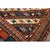 Textile 1900s Red Tribal Geometric Flat Weave Antique Caucasian Soumak Saddle Rug For Sale - Image 7 of 10
