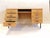Wood Writing Desk with Drawers, 1980s For Sale - Image 7 of 18