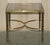 Mid-Century Glass & Brass Side or End Tables from Maison Jansen Paris, 1950s, Set of 2 For Sale - Image 13 of 18