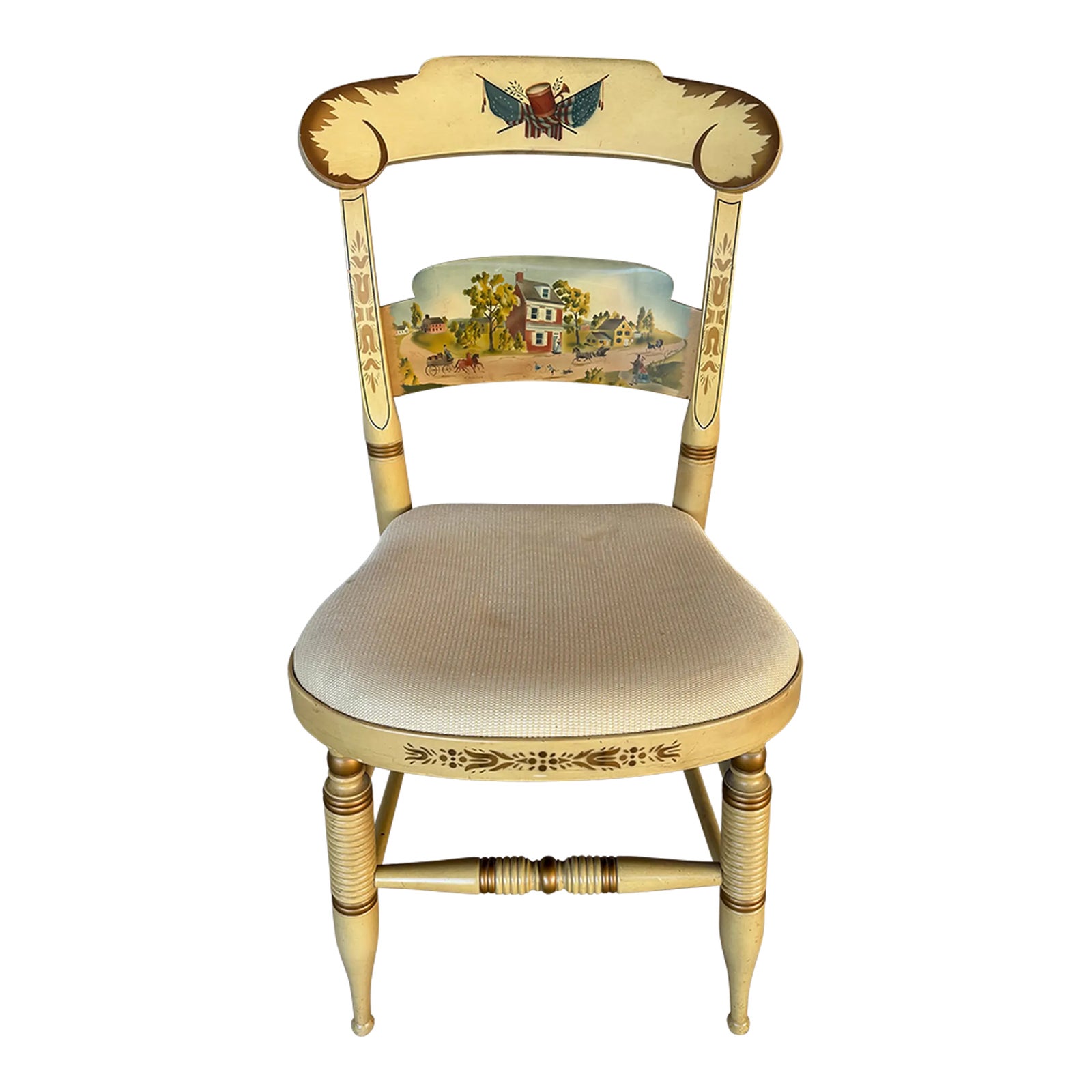 L. Hitchcock Limited Edition Betsy Ross Chair 1976 (53/400) | Chairish