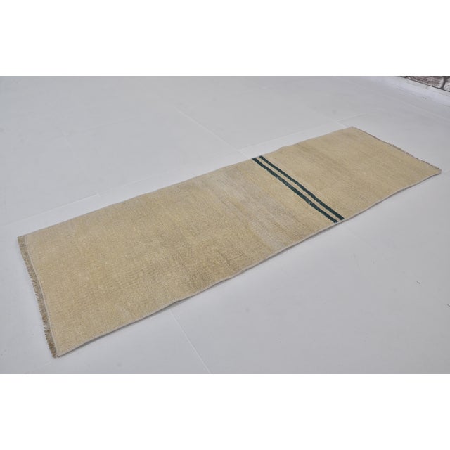 Turkish Vintage Anatolian White Hmep Rug For Sale - Image 3 of 10