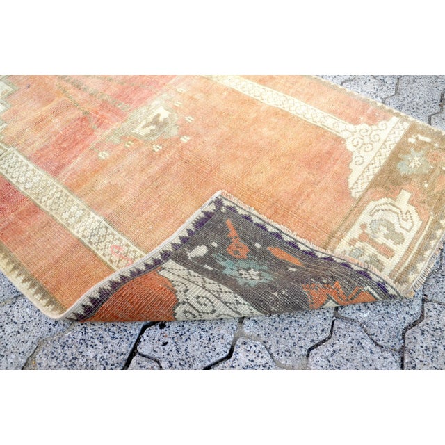 1960s Vintage Tribal Anatolian Rug For Sale - Image 4 of 11