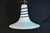 Glass Vintage Mid Century Modern Murano Blown Glass Bell Pendant Chandelier Fixture For Sale - Image 7 of 8