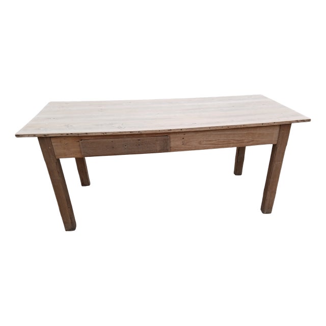19th Century Farmhouse Table For Sale