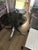 Beautiful side table in glass and steel. Height 60cm and diameter 90cm. Good overall condition I have official proof of...