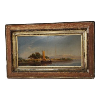 Prang 1873 Chromolithograph of "Sacramento Valley" by Artist John Ross Key 1832-1920 For Sale