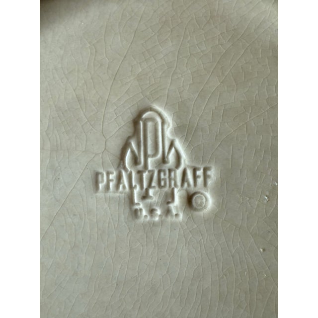 Ceramic Vintage Mid Century Small Stoneware Plates by Pfaltzgraff - Set of 4 For Sale - Image 7 of 9