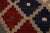 1990s 1990s 1990s Kilim Gray Red Wool Rug - 8'9" X 10'1" For Sale - Image 5 of 7