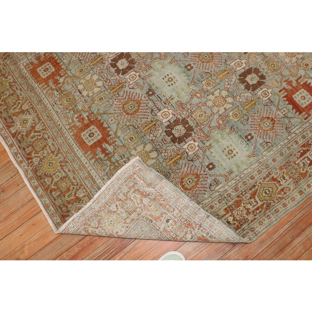 Textile Antique Zabihi Collection Persian Senneh Accent Rug - 4'4" x 6'8" For Sale - Image 7 of 8