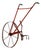 Antique 1930s Wheel Hoe Garden Cultivator For Sale