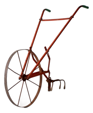 Antique 1930s Wheel Hoe Garden Cultivator
