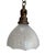 Antique Starburst Wheel Cut Hanging Pendant Lights - a Pair For Sale In Los Angeles - Image 6 of 10