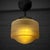 A Scandinavian modernist pendant lamp produced in the 1930s. The fixture is crafted from brushed steel and fitted with a...