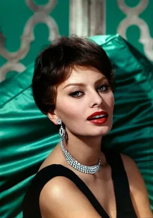 1959 Wallace Seawell Sophia Loren Portrait Photo