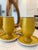 1960s LaGardo Tackett for Schmid Kelco Porcelain Espresso Cups & Saucers - 12 pcs For Sale In Chicago - Image 6 of 12