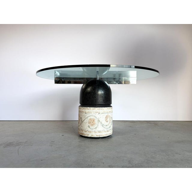 Paracarro Dining Table attributed to Giovanni Offredi for Saporiti, 1970s For Sale - Image 11 of 12
