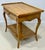 Minton-Spidell Minton-Spidell Regency-Style Faux Burl Side Table With Pull-Out Slide For Sale - Image 4 of 12