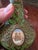 Antique Emerald Jade Green Opaline Crystal Perfume Bottle For Sale - Image 4 of 13