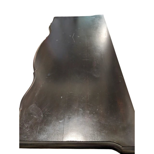 Ebony Vintage Ralph Lauren Tortoiseshell Ebonized Bachelor's Chest of Drawers Rare 2000's For Sale - Image 8 of 12