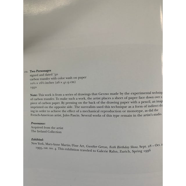 1950s Gunther Gerzso Print For Sale - Image 5 of 5