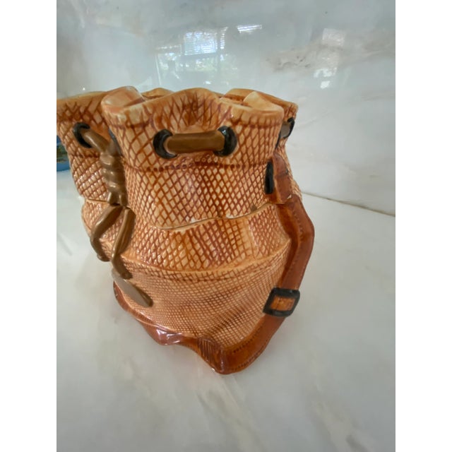 1970s Duffle Purse Cookie Jar For Sale In Miami - Image 6 of 7