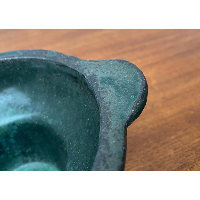 Mid-Century German Minimalist Studio Pottery Bowl, 1960s For Sale - Image 14 of 18