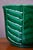 1960s Art Deco Emerald Green Octagonal Ceramic Planter from Longchamp, 1960s For Sale - Image 5 of 8