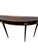 1980s 1980s Stickley Federal Style Demilune Mahogany Inlaid Yew Wood Hall Console Table For Sale - Image 5 of 18