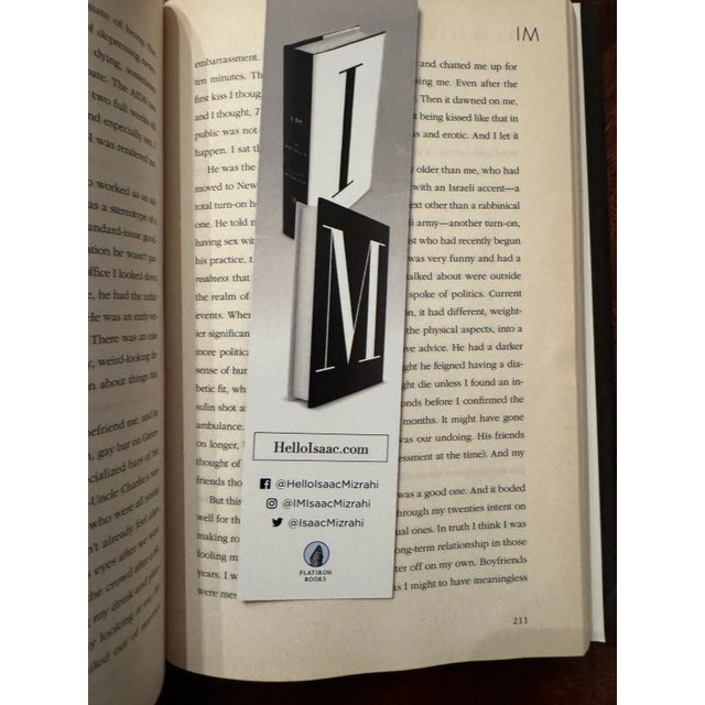 White Signed "I, a Memoir" by Isaac Mizrahi For Sale - Image 8 of 11