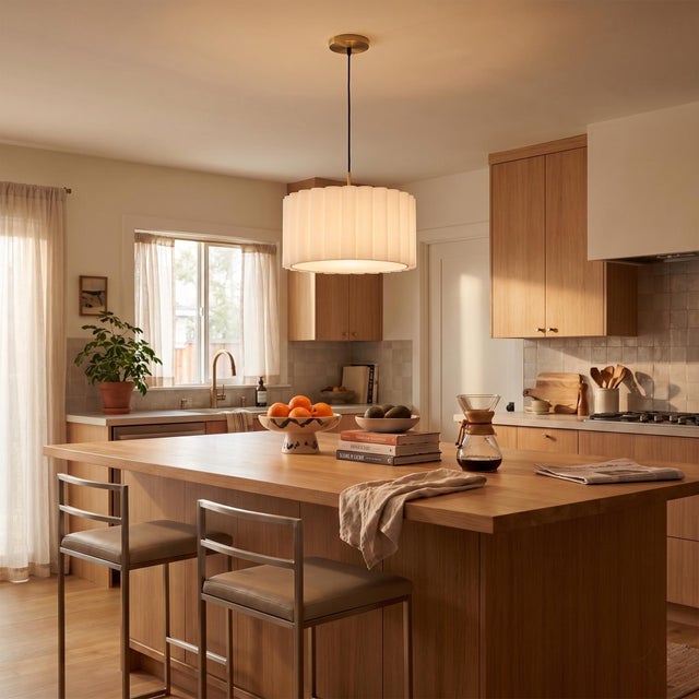 Meet the light every home designer is specifying right now. The Nova of California Scallop 19" Pendant isn't another flat...