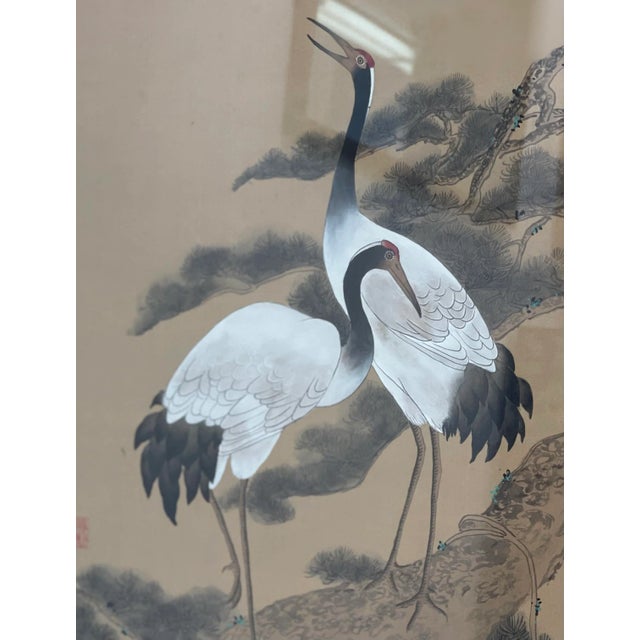 Vintage Mid Century Modern Framed Art For Sale In Seattle - Image 6 of 6