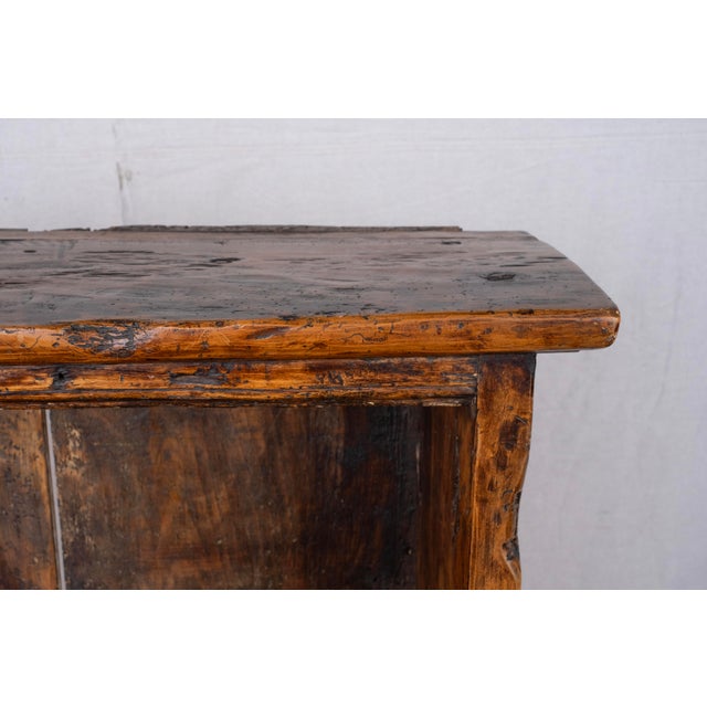 Mid 20th Century Mid 20th Century Carved Spanish Wood Bookcase For Sale - Image 5 of 11