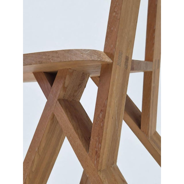 Model S45 Chlacc Wood Chair by Pierre Chapo, 1979 For Sale - Image 12 of 18