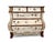 This elegant bombe chest has been artistically refinished in a soft yellow sage patina, created through layered pigments...
