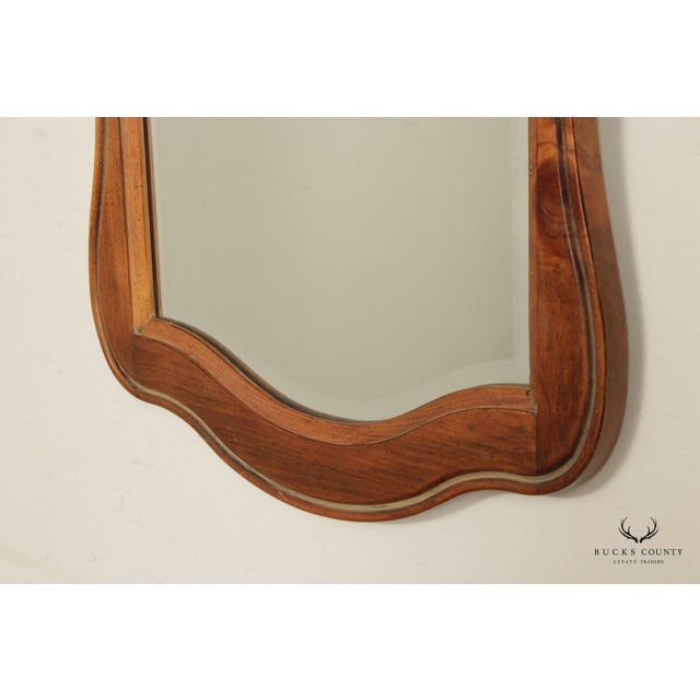 Ethan Allen Country French Style Beveled Wall Mirror Chairish