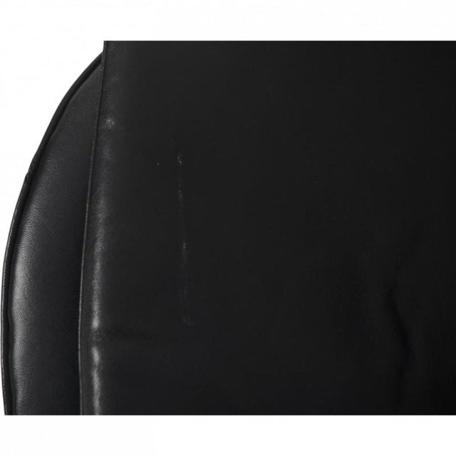 Vintage Egg Chair in Black Leather by Arne Jacobsen, 1963 For Sale - Image 16 of 18