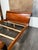 Eastern King Size Lee Weitzman Elysia Style Figured Wood Sleigh Bed Frame For Sale - Image 4 of 12
