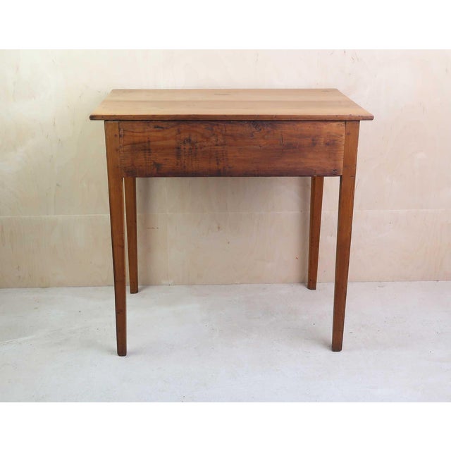 Small Antique English Gustavian Style Fruitwood Side Table, 1800 For Sale - Image 4 of 6