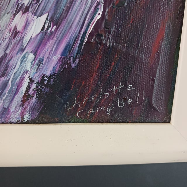 Charlotte May Campbell Powerful Mixed Media Painting About September 11 2001 For Sale - Image 6 of 8
